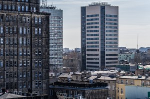 Łódzkie wieżowce widoki z wysoka 02