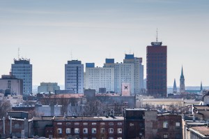 Łódzkie wieżowce widoki z wysoka 08
