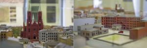 Zaginiony kwartał Łódź makieta 03